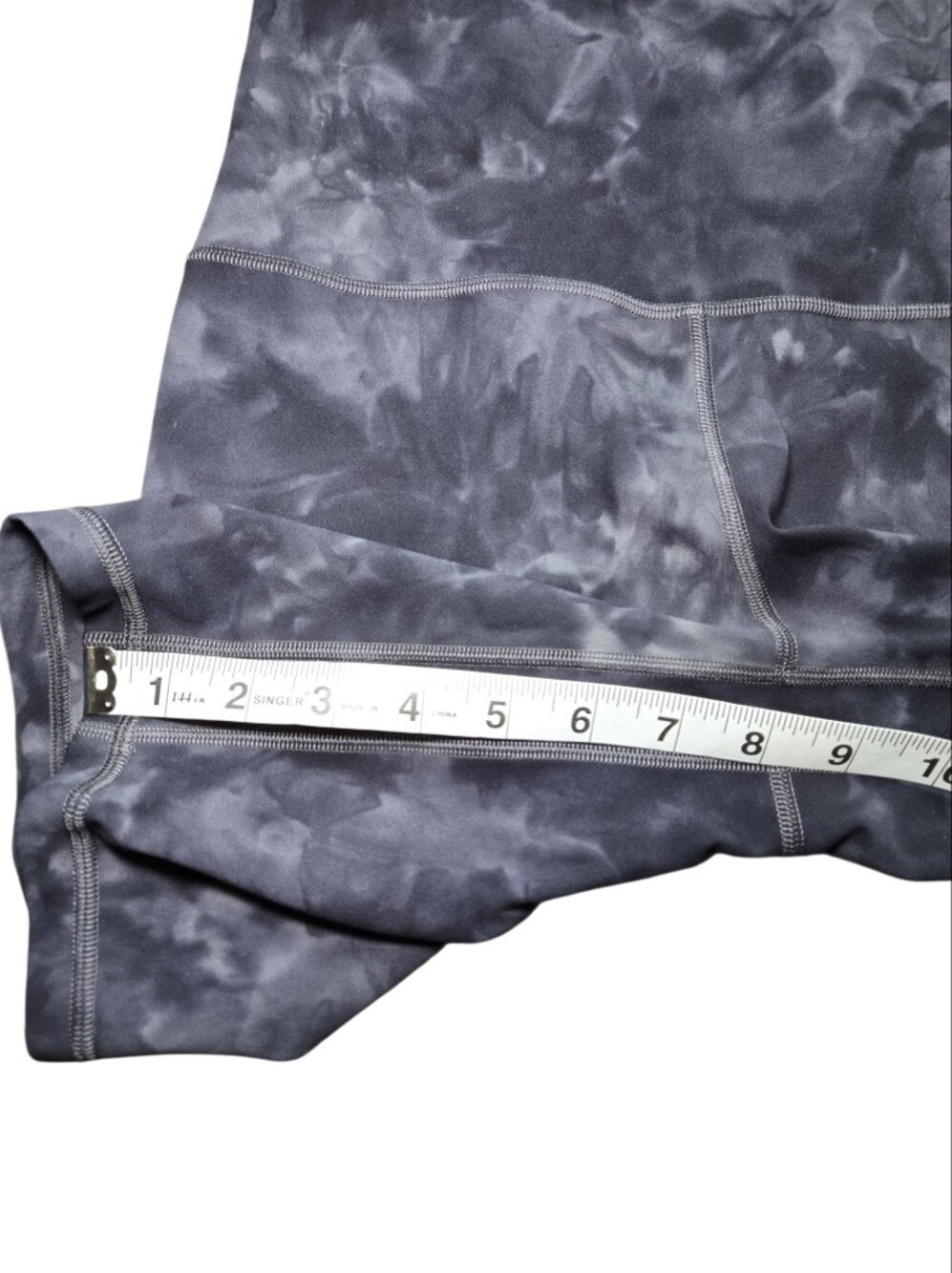 Lululemon Align Short 8" - Diamond Dye Pitch Grey Graphite Grey - Picture 9 of 9